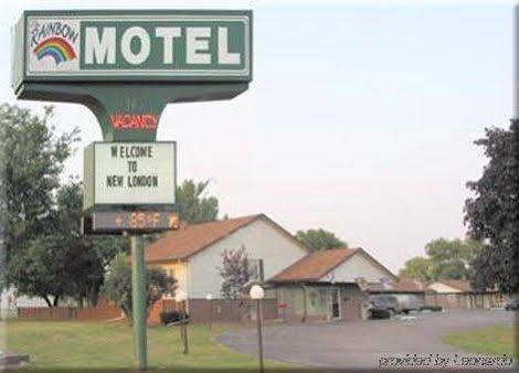 Rainbow Motel New London Экстерьер фото